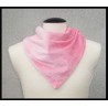 Rogey Scarf_Pink Peace w/Pink Bamboo velour