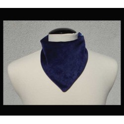 Rogey - Petite Scarf  Vintage Cars (XS)_ w/Navy Bamboo velour