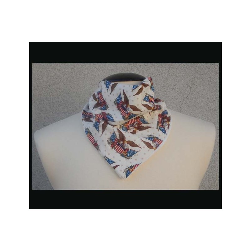 Rogey Petite Scarf_Eagles w/Dye-free bamboo terry