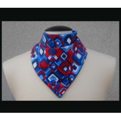 Rogey Petite Scarf_Red Blue...
