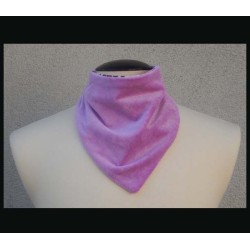 Rogey Petite Scarf_Pink Peace Love w/Lilac bamboo velour