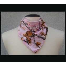 Rogey Petite Scarf_Pink Camo w/Pink bamboo velour