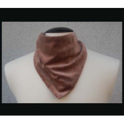 Rogey Petite Scarf_Dogs w/Brown bamboo velour