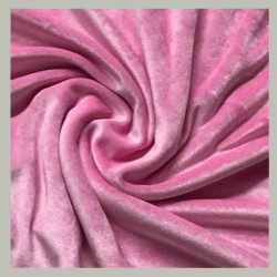 Bamboo Velour - Bright Pink - 1/2 yard increments